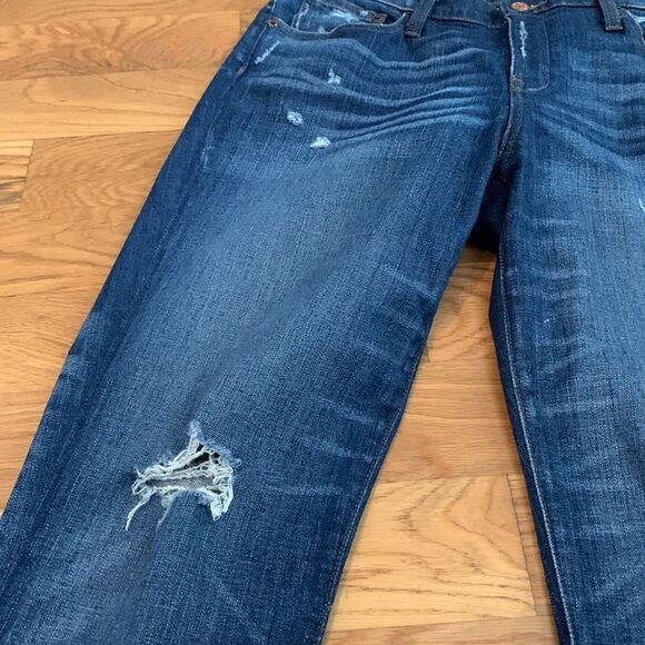J. Crew jeans size 30 slim broken in boyfriend jeans - Picture 3 of 6